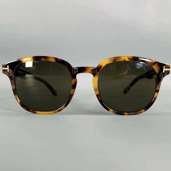 TOM FORD Other - TOM FORD Frank Brown Tortoiseshell Acetate Sunglasses